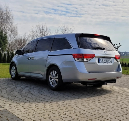 Honda Odyssey cena 81900 przebieg: 147000, rok produkcji 2014 z Kraków małe 436